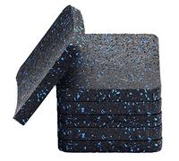 BestXD Lot de 6 Tapis de Course en Caoutchouc Haute densité (3,94 x 3,94 x 1,3 cm)