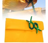 BESTXH Couverture Isolante Portable, Couverture Isolante éLectrique avec 2 Grandes Pinces, Outil De SéCurité pour La Protection De L'Isolation, pour Les RéParations d'urgence,0.4kv (15.7x19.7in)