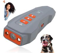 BESTXH Dispositif Anti-Aboiements pour Chiens AméLioré (2025), Dispositif Anti-Aboiements à Ultrasons, Dispositifs Anti-Aboiements Portables, Meilleur Dispositif Anti-Aboiements,Gris