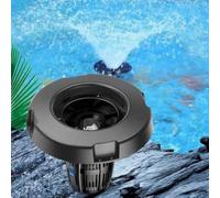 BESTXH Fontaine Flottante pour Bassin à Poissons, Pompe à Eau Flottante Haute Puissance pour Fontaine, Pompe à OxygèNe pour Bassin à Poissons, Jets à 360°,Noir,210W