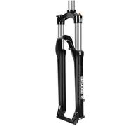 BESTXH Fourche à Suspension pour VTT, Fourche Pneumatique 26/27,5/29 Pouces Fourche VTT à RéGlage du Rebond, DéBattement De 100 Mm Fourches De VéLo UltraléGèRes à RéGlage