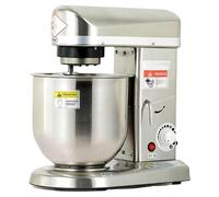 BESTXH Robot PâTissier éLectrique 5/7/10 L, Robot PâTissier Professionnel avec Fonction Pulse, 3 Vitesses, avec Bol en Acier Inoxydable Et Crochet PéTrisseur, pour Pain,Stainless Steel,7L