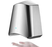 BESTXH SèChe-Mains Professionnel, SèChe-Mains éLectrique avec Filtre Hepa, Interrupteur Chaud/Froid, TempéRature Maximale De 10 Secondes, Induction Automatique, pour La Maison,Brushed