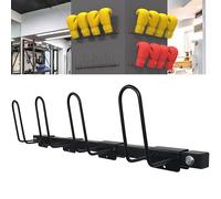 BESTXH Support Mural pour Gants De Boxe, Suspendez Vos Gants De Boxe pour Les Faire SéCher, PréSentoir Mural pour Gants, pour Salle De Boxe, Studio De Fitness Ou Magasin,Noir,29"/75cm