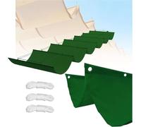 BESTXH Voile D'Ombrage RéTractable en Forme De Vague, Toile D'Ombrage ImperméAble pour Jardin Et ExtéRieur, Store Pare-Soleil Et Auvent - Blocage UV à 95% - avec Corde,09,6x9m(BxL)