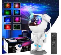BESTY HOME Veilleuse originale pour bébé, projecteur d'étoiles, 10 couleurs, lampe de nuit Bluetooth avec minuterie, combinaisons à intensité variable, ciel étoilé romantique, meilleur cadeau pour