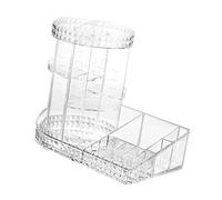 BESTYASH 1 Boîte De Rangement Pour Cosmétiques Organiseur De Bureau Pour Cosmétiques Conteneur Pour Maquillage Étui À Cosmétiques Rotatif Moulage Par Injection