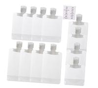 BESTYASH 1 Ensemble Bouteilles de Voyage Réutilisables S Flacons Vides pour Lotion Shampooing Étiquettes pour Organiser Produits de Beauté Lors de Déplacements