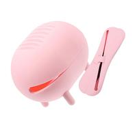 BESTYASH 1 Ensemble Ensemble D'outils De Beauté Rougir Petit Éponge De Maquillage Soin Du Visage Cas Poudre Porte-éponges De Beauté Maquillage Du Support D'éponge Rose Gel De Silice