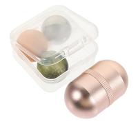BESTYASH 1 Ensemble Jeu de balle de jade rouleau de visage outil de massage au rouleau pour le visage peau bille roulante en jade outil visage guasha perles de jade rose