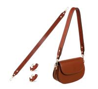 BESTYASH 1 Ensemble Porte- Cuir Large avec Boucles Sangle De à Main Et Bandoulière Croisée Cuir Pratique Et Élégant pour Réparation Et Transformation De