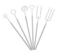 BESTYASH 1 ensemble S Fourchettes Acier Inoxydable pour Chocolat Outils de Dégustation Décoration de Desserts Ustensiles de Fondue