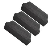 BESTYASH 1 Jeu Attrape-poils De Barbe En Éponge Attrape-poils De Barbe Pour Hommes Éponge À Barbe Depuis Trousse À Barbe Quand Marié Coiffeur Black Éponge Dure 3 Pièces