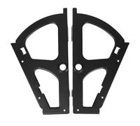 BESTYASH 1 Paire Rack à Chaussures Acier Inoxydable avec Mécanismes Pivotants Charnières de Remplacement pour Armoire Design à Unique Rangement Discret et