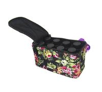 BESTYASH 1 Pièce Sac de Rangement pour Bouteilles Huiles Essentielles Trousse de Toilette Portable et Résistante Aux pour Voyage et Maison Accessoire Cosmétique Multifonctionnel