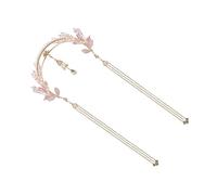 BESTYASH 1 Pièce Tiare de la couronne de cheveux fée bandeau de mariage accessoires de cheveux de mariage Glands Mariages or bandeau de style chinois longue chaîne de tête de gland alliage