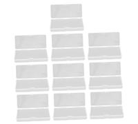 BESTYASH 10 pièces Boîte de Rangement pour Lames de Rasoir Petite Boîte Plastique Portable pour Salon de Coiffure Pratique et pour Lames Usagées