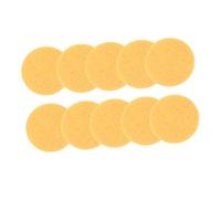 BESTYASH 10 Pièces Éponge Démaquillante Pour Visage Lot De Fibre De Bois Naturelle Nettoyante Pour Types De Peau Variés