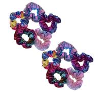 BESTYASH 10 Pièces Fleur de cercle de cheveux femme Titulaires filles bien accessoires élastiques élastiques décoratifs Cordes à cheveux en tissu