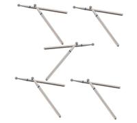 BESTYASH 10 Pièces Nail Drill Bits Set For Cuticle Removal Russian Manicure Fine Filing Tool Professional Nail Buffer Tips For Shaping Smoothing Compatible