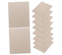 BESTYASH 10 Pièces Plaques de Mica pour Four à Micro-ondes Couvercle Onduleur Résistant Chaleur Isolation Électrique Accessoire de Réparation et Entretien
