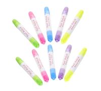 BESTYASH 10 pièces Stylo Dissolvant Vernis Ongles Refillable Lot de Correcteur Nettoyage Contours Ongles Pratique pour Salon et Usage Domestique