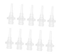 BESTYASH 100 pièces Embouts Jetable pour Nettoyage des Oreilles Accessoire de Rinçage Auriculaire pour Tout Type Oreille