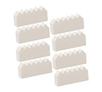 BESTYASH 100 Pièces houppette soin du visage cales cosmétiques bouffée cosmétique éponge de beauté bouffées de cosmétiques bouffées de beauté latex synthétique blanche