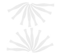 BESTYASH 100 Pièces Mini Plastic Tweezers For Eyelash Extension And Makeup Curved Face Mask Applicator Clips For Skincare Eyebrow Shaping And Manicure Use