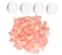BESTYASH 100 Pièces Serviette De Toilette Jetable à Toilette Serviette Portable Comprimé Compresse Randonnée Séchage Supplémentaire Moussant Purifier Coton Blanche