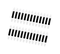 BESTYASH 100pièces Double-ended Eyeshadow Brush Set Oval Tip Sponge Applicator for Women Girls Travel Makeup Tool Bulk Quantity for Weddings Parties Festivals and Daily Use