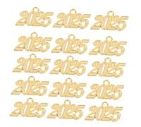 BESTYASH 100pièces Pendentif Numéro Breloque Pour Fabrication De Bijoux Pendentifs Breloques Pour Colliers Bracelets Et Porte-clés
