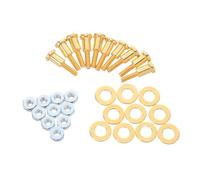 BESTYASH 10ensembles Vis de Rechange pour Tondeuse à Cheveux Écrous et Joints de Remplacement pour Tige de Réglage Compatibles avec Appareils de Coupe