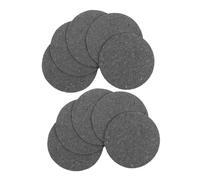 BESTYASH 10pièces Éponges Nettoyantes Pour Visage Rondes Et Démaquillantes Tampons Exfoliants Pour Peau Sensible Lot Pour Voyage Ou Maison