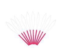 BESTYASH 10pièces Outil pour Extensions Cheveux Micro Aiguille Crochet Enfile-boucle Outil à Crochet pour Extensions Cheveux