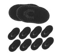 BESTYASH 10pièces Peigne de Massage Chevelu Silicone Lot de Petits Peignes Portables pour Cheveux Brosse de Shampooing Multifonctionnelle pour Voyage