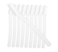 BESTYASH 10pièces Rasoirs à Sourcils Portables Inoxydable Avec Housse Pour Nettoyage Des Sourcils Et Rasage Visage
