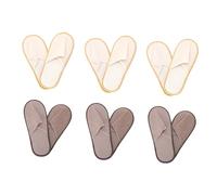 BESTYASH 12 Paires Lot Pantoufles Antidérapantes Brossé pour Hôtel et Maison Confortables et Légères pour Adultes Usage Invité et Intérieur Salon