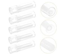 BESTYASH 12 Pièces d'aspiration Petit tubes dissolvant applicateur de lentilles oculaires outil de suppression de lentilles outils d'objectif Plastique Transparent