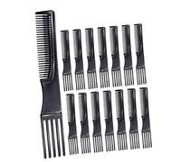 BESTYASH 15pièces Lot De Peignes à Cheveux Double Face Pour Coiffure Homme Et Femme Outil De Coiffage Professionnel