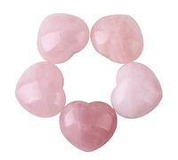 BESTYASH 18pièces De Naturel Forme De Coeur Pour Chakras Ornements De Énergétiques