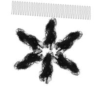 BESTYASH 1ensemble Filets à Chignon Invisibles Ultra-fins Pour Infirmières Danseuses Et Hôtesses De Filets Noirs Clips Pour Élégantes Et Confort Optimisé
