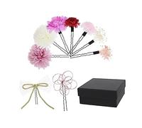 BESTYASH 1ensemble Headdress Fleurs Immortelles Accessoires De Cheveux Pour Kimono Pour Mariage Et Événements Festifs