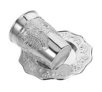 BESTYASH 1Ensemble Tasses Tasse Plaquée pour Pâque Judaica Shabbos Design Élégant Parfait pour Religieux