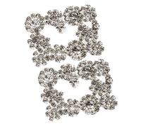 BESTYASH 1paire Accessoires De Chaussures Strass Pour Femmes Clips De Décoration Pour Mariage Fêtes Et Occasions Spéciales Adaptés Aux Talons Sandales Et Bottes