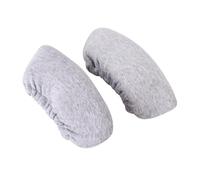 BESTYASH 1paire Housses De Béquille Réutilisables Coton Coussinets Confortables Pour Aisselles Accessoires De Pour Béquilles Gris