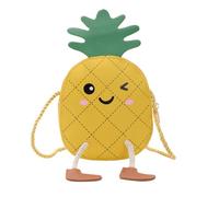 BESTYASH 1Pc Messager Porte-Monnaie Bourse Ananas Bandoulière Banane Sacs À Main pour Femmes Pochette De Rangement À Main Mignon Fruit Style Filles Fruit Bandoulière