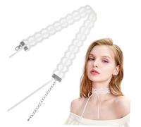 BESTYASH 1pièce Collier Choker Femme Dentelle à Double Couche Ajustable Élégant Et Confortable Accessoire De Mode Pour Soirées Et Événements Spéciaux