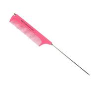 BESTYASH 1pièce Peigne à Cheveux Plastique Retractable Avec Queue De Pintail Accessoire De Coiffure Pratique Pour Cheveux Et Courts Couleur Aléatoire