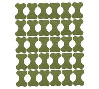 BESTYASH 2 Ensembles Autocollant De Bras Petite Armoise Stickers Petit Moxa Stickers Patchs D'armoise Black Adhésif Sensible À La Pression Spunlace Couleur Aléatoire 30 Feuilles*2